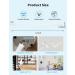 Flexible Baby Monitor Holder Stand - Tonton Baby Camera Bracket (White) | No Drilling Needed - Buy Online on GoSupps.com