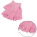 SUPVOX Finger Touch Screen Gloves Gel Heals Dry Skin and Cracked Hands Fingerless Moisturizing Gloves (Pink) - Buy Online on GoSupps.com