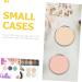 MAGICLULU 250 Pcs Eye Shadow Disk Paint Mixing Makeup Supplies Stainless Steel Miss Tinplate Cosmetics - Buy Online on GoSupps.com