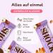 Fitnesshock Protein Bar Set 20% Protein Low Carb Almost Sugar-Free Hazelnut Chocolate & Caramel (12x50g) - High Fiber No Added Sugar - Buy Online on GoSupps.com