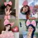 Pink Hair Bow Bowknot Headband for Women Girls Bow Christmas Hair Accessories Huge Bow Headband Bow Hair Band for Women Girls Pink Ribbon Bow Pink Hairband Bow Headbands for Women's Hair - Buy Online on GoSupps.com