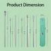 Pleteffect Ear Cleaner | Professional Earwax Tool Set 2024 | Stainless Steel Ear Pick Set (Yellow) - Shop Internationally - Buy Online on GoSupps.com