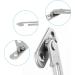 TSHAOUN 2 PCS Window Restrictors Locks Child Safety Locks for Windows Window Restrictor Hook Child Lock Restrictor Safety Catch Right Handed and Left Handed with Screws (2 Silver) - Buy Online on GoSupps.com