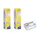 White Glo Smokers Formula Whitening Toothpaste 150g 2 Pack (with Sanitral 50pcs Dental Floss Stick included as a gift)
