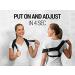Posture Corrector for Women & Men - Clavicle Back Brace for Shoulder Support & Upper Back Correction - Medical Kyphosis Trainer - Wear under Clothes - Buy Online on GoSupps.com