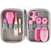 Nirelief Baby Grooming Kit - Newborn Care Set with Thermometer & Storage Case - Pink 8pcs - Buy Online on GoSupps.com