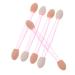 BIUDECO 1 Set Eye Shadow Brush Dual Sides Eye Shadow Double-ended Eyedhadow Brush Eyeshadow Brush Non Latex