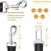 Premium Adjustable Dog Seat Belt - 2 Pieces Durable Black Car Safety Harness for Dogs - Buy Online on GoSupps.com
