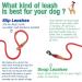 Lynxking Dog Leash - Fleece Tow Lines for Small Medium & Large Dogs | 1.3cm x 150cm - Red - Buy Online on GoSupps.com