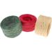 CREATRILL 3 Rolls Red Green Kraft 1/4 by 492 Feet Raffia Ribbon/String 164Feet Each Roll Packing Paper Twine for Christmas - Buy Online on GoSupps.com