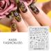 KADS Nail Art Stamping plate Nail Template Nail Art Design Tool Nail DIY Design Image Plate (FA055) - Buy Online on GoSupps.com