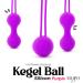 MOPO LLC Kegel Weighted Exercise Balls - Strengthen Pelvic Floor & Bladder Control - Set of 3 for All Levels - Purple - International Shipping Available - Buy Online on GoSupps.com