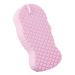 1/4 Spa Puff - Shower Sponge with Rope Body ExfoIiating Loofah Sponge | Body Loofah Sponge Pads Up Bath Sponge Pregnant Body Scrub Sponge Soft Shower Pouf for Pregnant Women Children Adult Pink