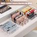Eyeshadow Makeup Palette Organizer Acrylic Clear Cosmetic Palette Organizer Holder Stand Makeup Drawer Organizer for Vanity Bedroom Cabinet 7 Section Storage Eyeshadow Palettes Contour Kits Blush - Buy Online on GoSupps.com