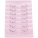 Focipeysa Bottom False Eyelashes Lower Lashes Natural Look Under Strips Lashes Wispy Bottom Eyelashes 7 Pairs Bottom wispy 7.1mm