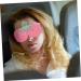 Mobestech 1 Pc Fruit Series Ice Compress Compress Plush Eye Mask Plush Sleeping Blindfold Eye for Sleeping Fake Plush Sleep Eyeshadow Cartoon Blindfold Cute Face Mask Girl 18X13X05cm Pink - Buy Online on GoSupps.com