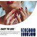 dijiusidy Nail Art Stickers Self-Adhesive Fingernail Decal with Strap Glue DIY Art Decor Full Cover Manicure Kits for Women Girls YMX202 - Buy Online on GoSupps.com