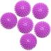 Reusable Dryer Balls Tumble Laundry Wash Balls Non Melt Dryer Balls for Speeding Drying and Reducing Creases for Clothes (Purple)