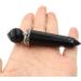 Obsidian Crystal Pendant Necklace & Wand Set for Yoga Reiki Meditation - Buy Online on GoSupps.com