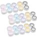 Veemoon 30 pcs Contact Lens Holder Carrier Bag Decorative Eye Case & Container for Lenses Ideal for Travel & Storage - Buy Online on GoSupps.com