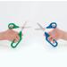 PETA Easi-Grip Children's Long Loop Scissors - Stainless Steel, Self Opening with Ergonomic Grip for Stability - 45mm Rounded Blade - Ideal for Weak Grip and Joint Problems - Buy Online on GoSupps.com