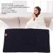 Hztyyier USB Heated Warm Scarf - Quick Heating Flexible Use 3-Stage Temperature Adjustment Cozy Polyester Fabric - Ideal Electric Warm Bed Scarf for Travel (Navy Blue) - Buy Online on GoSupps.com