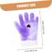 FRCOLOR 1 Pair Hand Wax Set Foot Wax Set Gel spa Gloves Repairing Hand Masks Hand Care Gloves Cracked Hand Gloves Clear moisturizing Gloves Beauty Hand Masks Gel spa Masks Milk Facial mask 25x5.4x0.8cm Violet - Buy Online on GoSupps.com