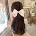 Bowknot Hair Clip for Women Girls Vintage Barrette Hair Clips for Women Bowknot Alloy Hair Clips for Teen Girls Bow Knot Hair Clip for Thick Fine Hair Accessories Ornaments for Girls Women Light apricot - Buy Online on GoSupps.com