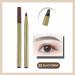 Eye Brow Makeup Pencils | Smudge-Proof Pencil for Long-Lasting Eyebrow Shaping - Everyday Makeup Supplies for Home Gathering Dating Traveling Shopping Founcy Black-brown - Buy Online on GoSupps.com