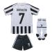 LeenBD 2021/2022 New Juve #7 Cristiano Ronaldo Kids Soccer Jersey & Shorts Youth Sizes White 12-13 Years