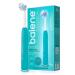 Balene - double -sided electrical toothbrush duotech sound technology antibacterial filaments of the new generation with 1 brush head of medium hardness color aquamarine.