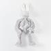 Bunnies By The Bay Bloom Bunny Silly Buddy Stuffed Animal Grey 10 Inch - Pack of 1 - Buy Online on GoSupps.com