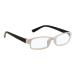 4Sold slim women men reading glasses +0.50.75 +1.0 +1.5 +2.0 +2.5 blue filter glasses Blue light and UV protective glasses screen glasses Advanced gamers gaming glasses computer glasses white black 2.5 x