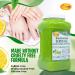 SPA REDI Lemon & Lime Pumice Scrub Gel - Exfoliating & Hydrating 128oz | Glowy Smooth Skin with Hyaluronic Acid & Comfrey Extract - Buy Online on GoSupps.com