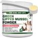 Green Lipped Mussel for Dogs and Cats | Cat and Dog Joint Supplements to Reduce Stiffness and Improve Mobility with Turmeric Glucosamine Chondroitin MSM Curcumin | Cat Dog Joint Care (TUB OF POWDER) 