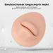 Simulated Mouth Tongue Model Simple Operation Soft And Convenient Mouth Tongue Stud Display Model Flexible Reusable Silicone For Jewelry Store (Light Skin Color) - Buy Online on GoSupps.com