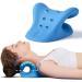 Neck Stretcher Magnetic Therapy Neck and Shoulder Relaxer Pain Relief Cloud Pillow,Cervical Traction Neck Hump Corrector Tmj Support, Chiropractic Rest Decompression for Home Use