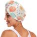 Colorful Scallop Hair Towel 2 Pack - Super Absorbent Quick Dry Hair Turbans for Women & Girls - Buy Online on GoSupps.com