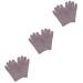 Ipetboom 3 Pairs Night Moisturizing Gloves Hand Lotions Compact Gloves Moisturizing Gloves for Dry Hands Cosmetic Moisturizing Gloves Moisturizing Spa Gloves Gel Gloves Essential Oil Care