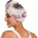 Shop Cat Pink Tulips Hair Towel 2 Pack Super Absorbent Quick Dry Hair Turbans for Women & Girls - Buy Online on GoSupps.com