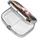 Lighthouse Printing Small Pill Case - 2 Compartment Cute Travel Pill Box Organizer for Pocket & Purse | Ideal Travel Gift - Buy Online on GoSupps.com