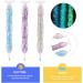 14pcs Diamond Painting Art Drill Pen Set - Luminous 5D Point Drill Pen Tools with Wax & Storage Box - Purple Resin Cross Stitch Diamond Rhinestone Beads Picker for DIY Nail Art & Embroidery Decoration - Buy Online on GoSupps.com