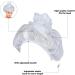 Haubing Air Ice Cream for Hair | Net Plopping Cap & 2-in-1 Diffuse Cap for Curly Hair | Upgrade Your Drying with Cord Strain Hood Hair Dryer Attachment - Buy Online on GoSupps.com