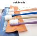 Travel Dental Kit - 10 Pack Toothbrush & Toothpaste Set for Hotels & Families | Soft Bristle Hard Handle Reusable - Buy Online on GoSupps.com