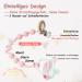 Silico Pacifier Chain with Adjustable Spring | Seposve 2-Pack Soft & Flexible Pacifier Strap for Baby Boys & Girls - One-Piece Design 2 Pink - Buy Online on GoSupps.com