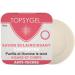 TOPSYGEL Lightening soap enriched with glycerin and Aloe Vera cleanses and purifies the complexion Special face Black and mixed skin 150g soap