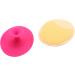 Ghulumn 2Pcs Silicone Beauty Wash Pad Scrub Cleaning Pad Wash Facial Exfoliating Brush Cleanser Tool - Buy Online on GoSupps.com