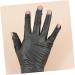 FRCOLOR 3 Sets Fingerless Gloves Manicure Gel Nail Gloves Nail Art Gloves Nail Art Gel Nail Tape Light Glove Uv Gloves for Nails Nail Art Tape Uv Tape Guantes Accessories Pvc Disposable - Buy Online on GoSupps.com