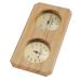 Wooden 2-in-1 Sauna Thermometer & Hygrometer | Accurate Humidity & Temperature Control for Optimal Sauna Experience - Buy Online on GoSupps.com