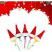  INEOUT INEOUT Creative Christmas Lollipop Hat Mini Santa Claus Hat Christmas Party (Size: 50 Pieces) - Buy Online on GoSupps.com